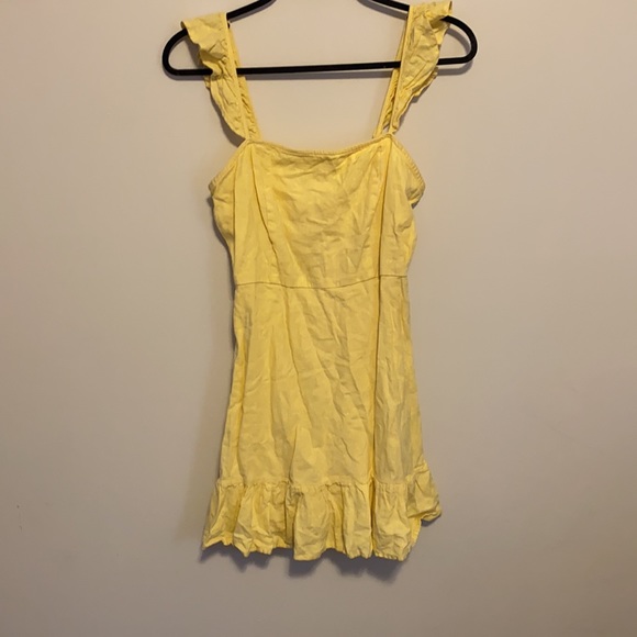 SUNSHINE LINEN MINI DRESS - Picture 3 of 5